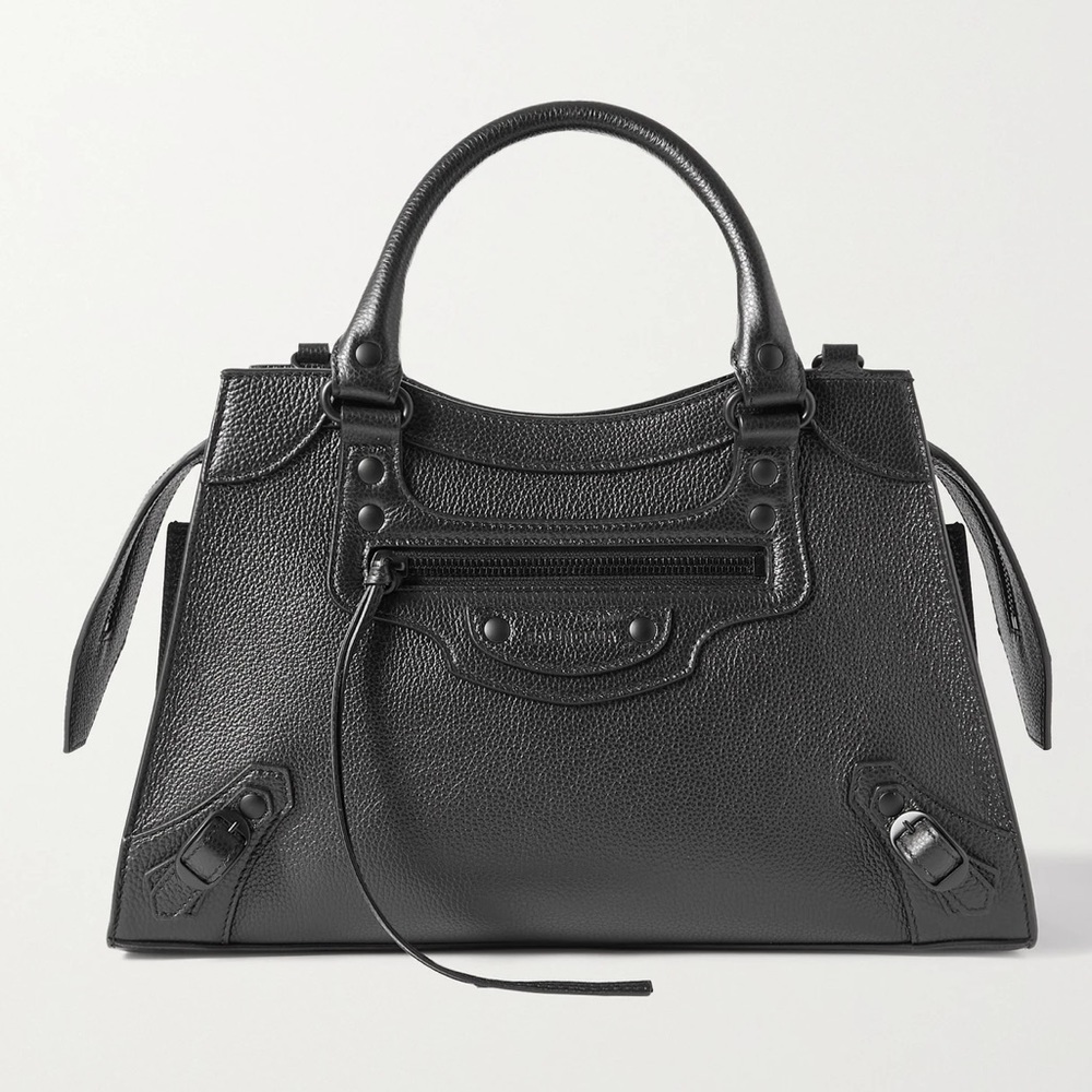 Balenciaga Neo Classic City small textured-leather tote